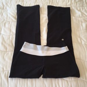 Lulu lemon boot cut pants